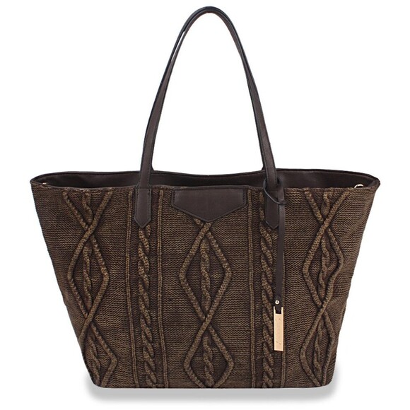 Women Handbag Purse Sweater Design Large Tote Handbag - Picture 1 of 2